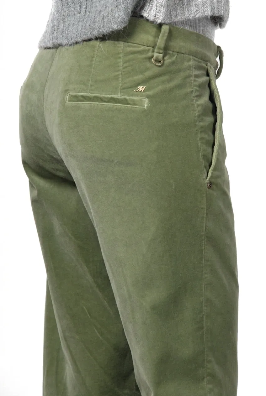Mason's New York Carrot chino bukser salvie fløjl