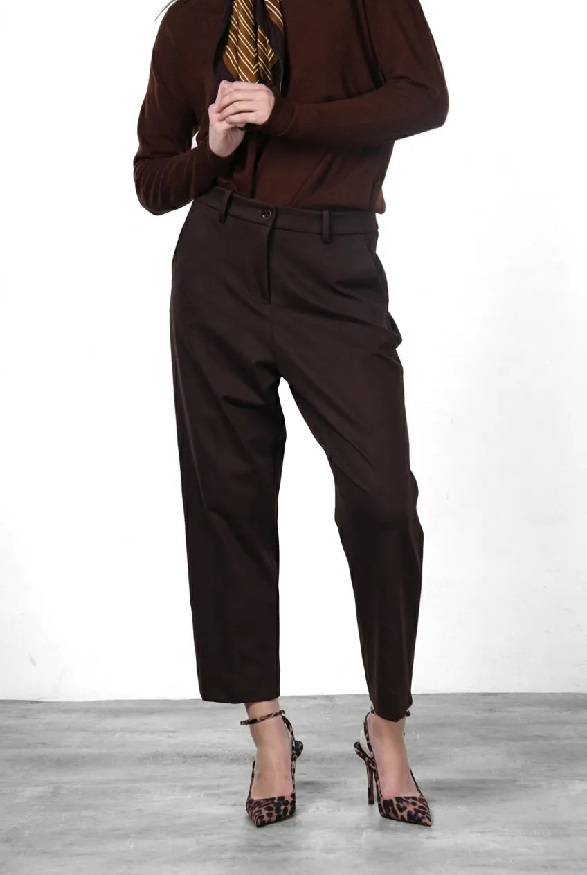 Mason's New York chino dame lysebrun carrot fit