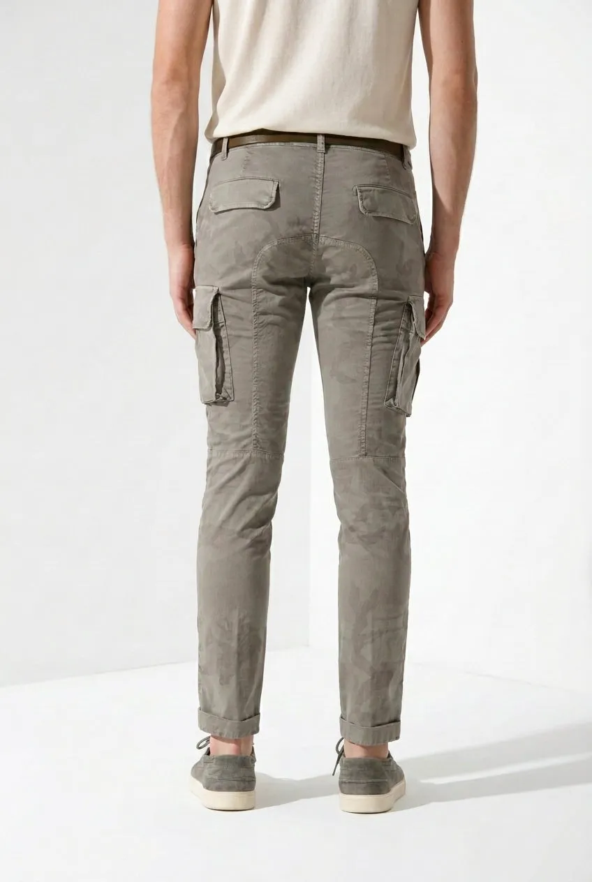Mason's Chile cargo bukser salvie camouflage extra slim