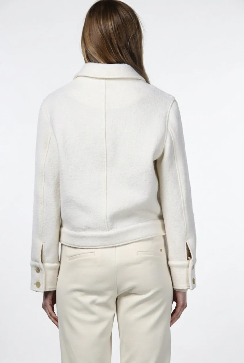 Mason's Odette jakke creme uld bouclé dame