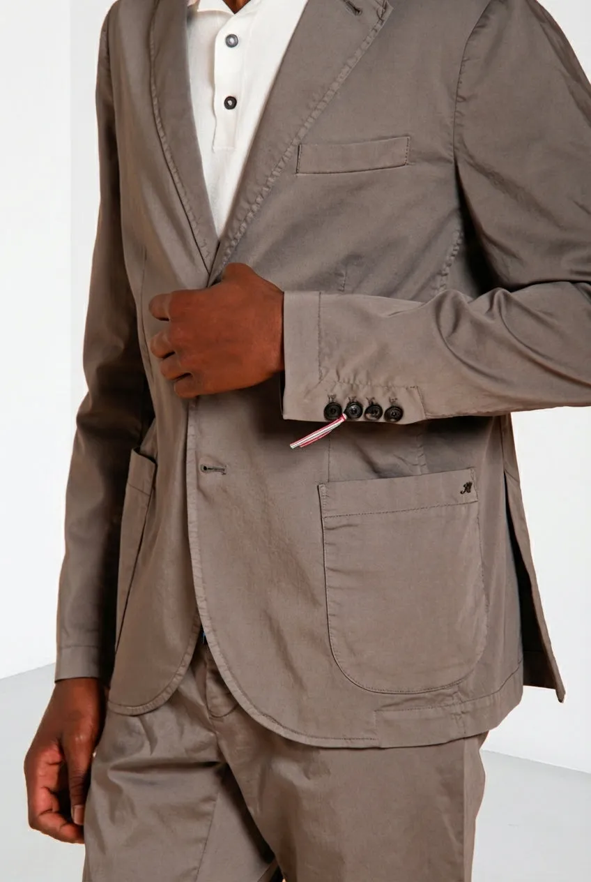 Mason's Da Vinci Travel blazer mørkegrå stretch