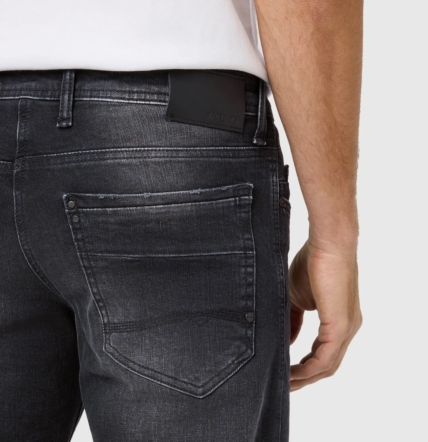 MAC Ben 0384-00-0982 jeans sort regular fit