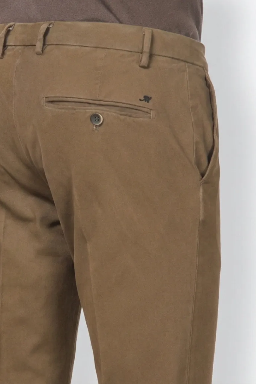 Mason's Milano chino taupe extra slim