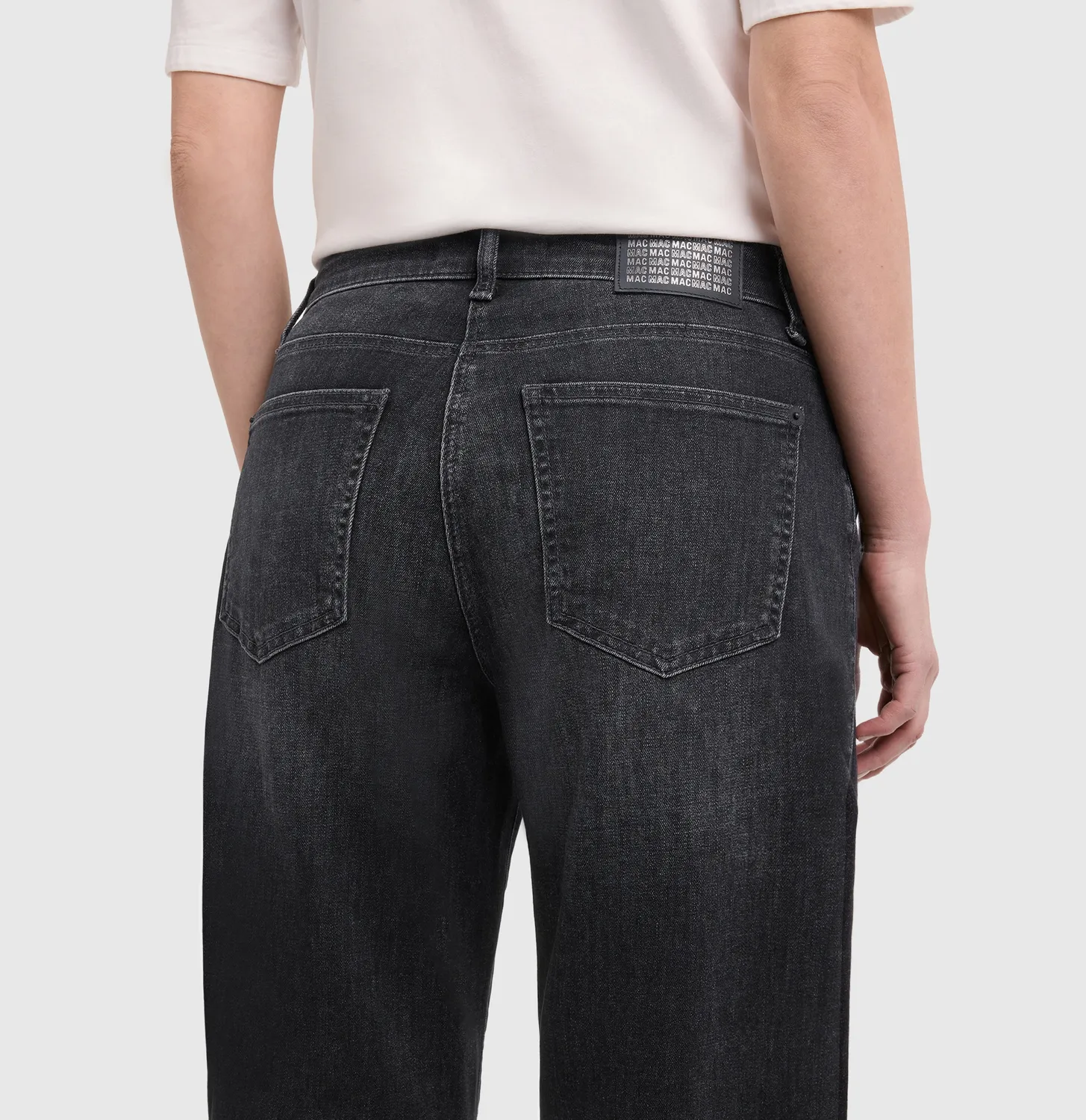 MAC Danni jeans sort barrel fit