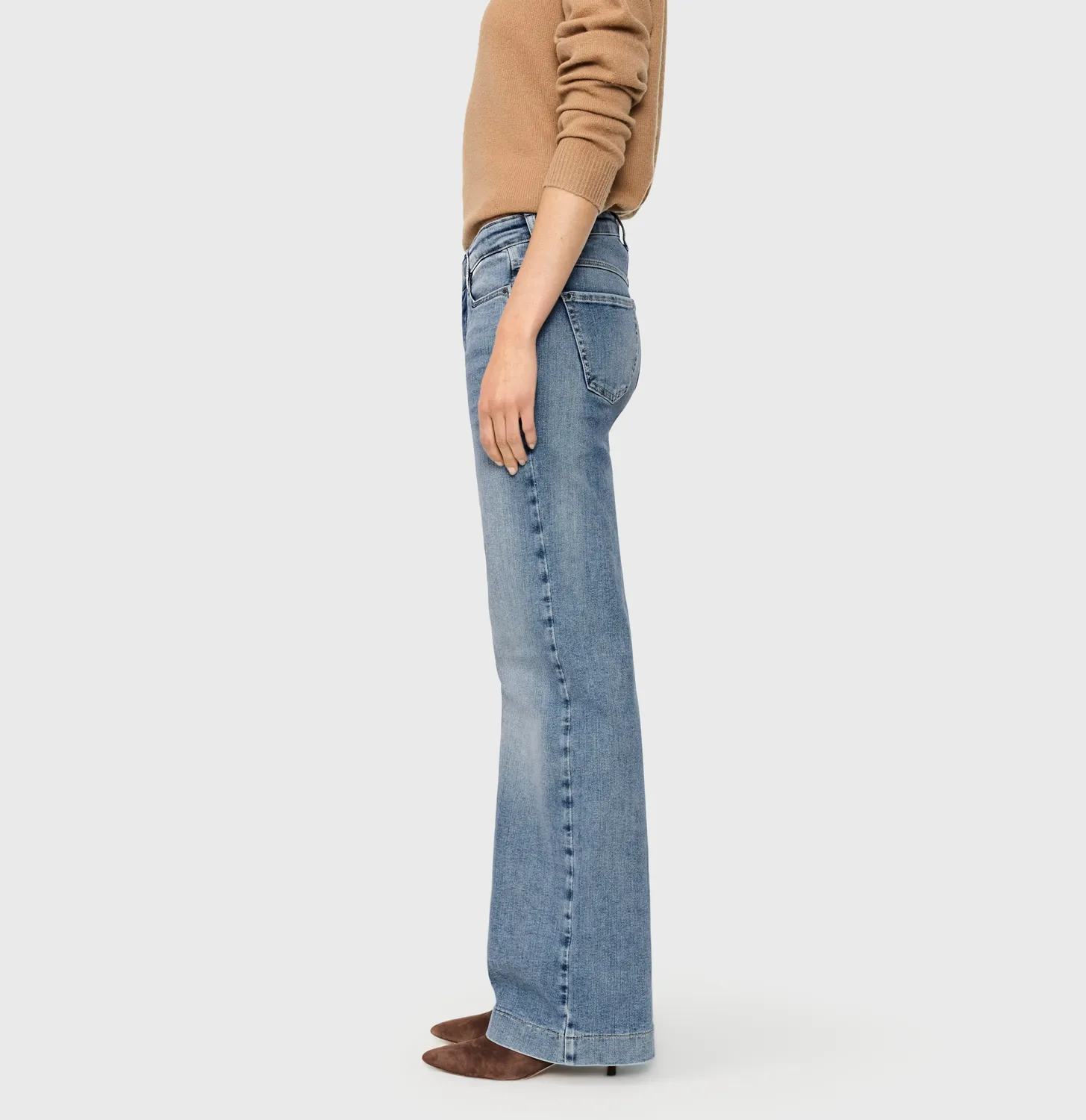 MAC Dream Wide 5439 jeans blå wide fit