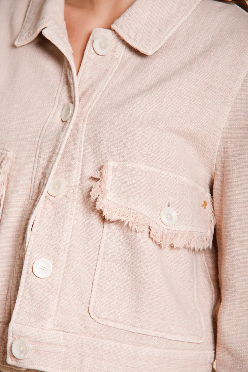 Mason's Odette jakke basketweave rosa