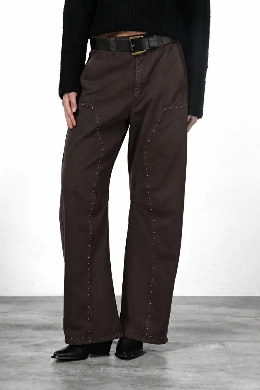 Mason's Silvye chinos brune balloon twill