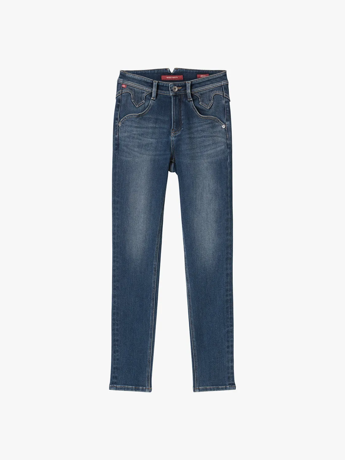 Miss Sixty Bella skinny jeans mellemblå stretch