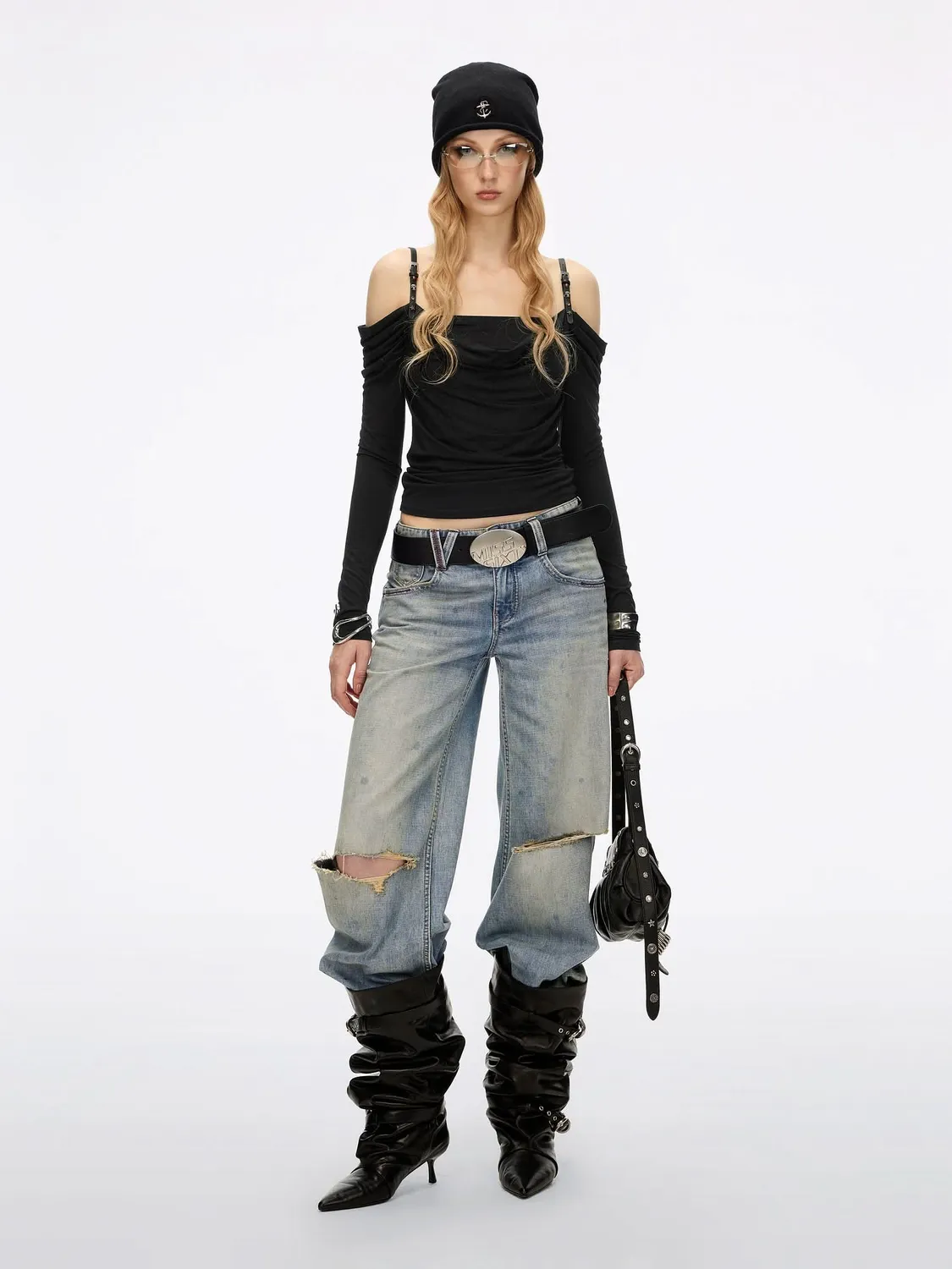 Miss Sixty Studded Camisole top sort slim fit