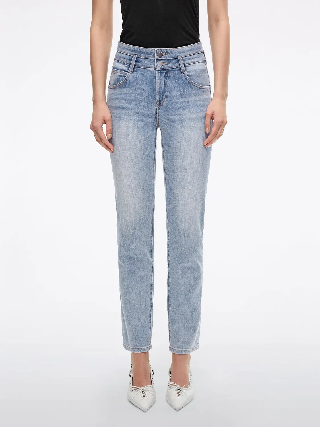 Miss Sixty skinny jeans mellemblå stretch