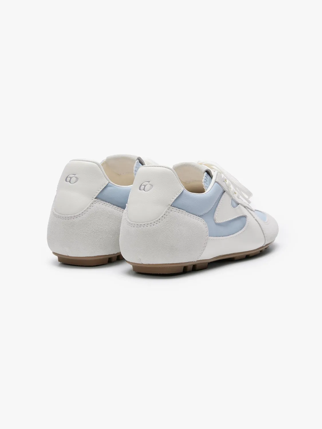Miss Sixty Lace-Up sneakers blue grey patchwork denim