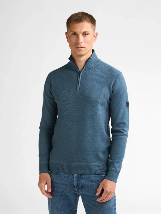 Petrol Industries Steelford strik halfzip lommer