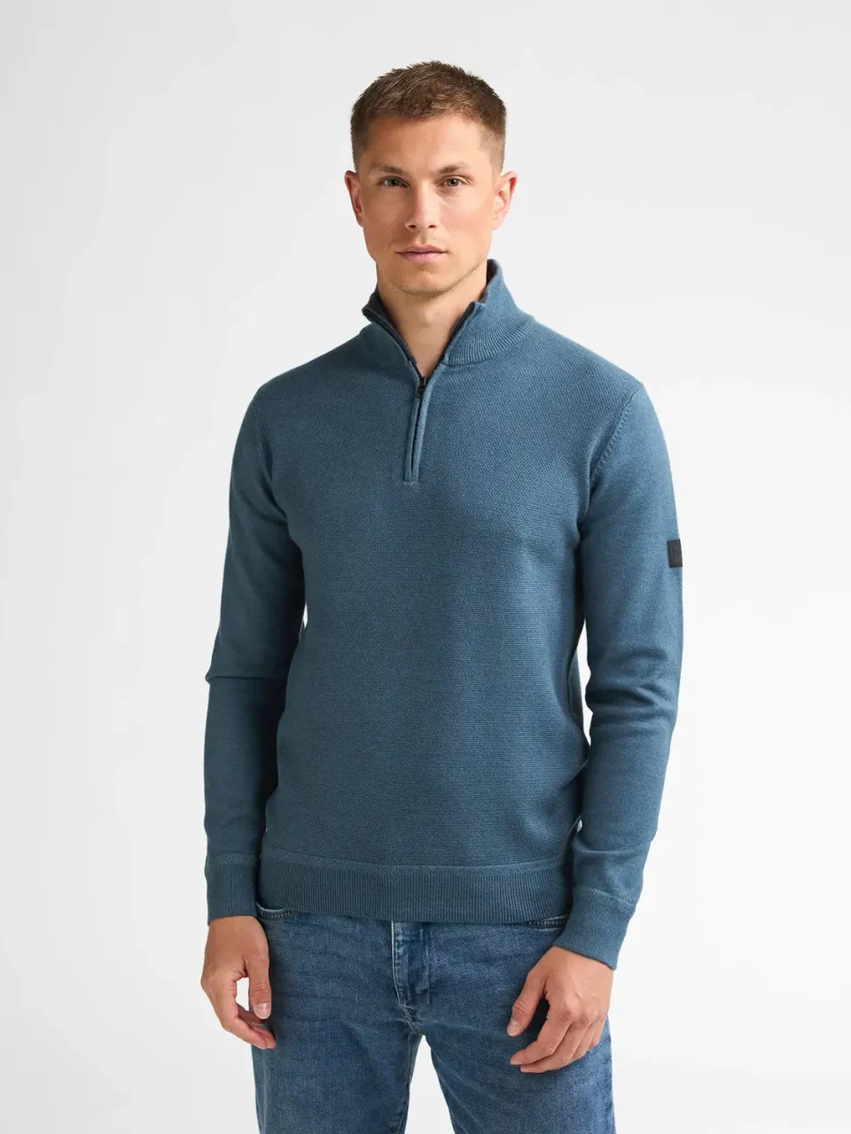 Petrol Industries Steelford strik halfzip lommer