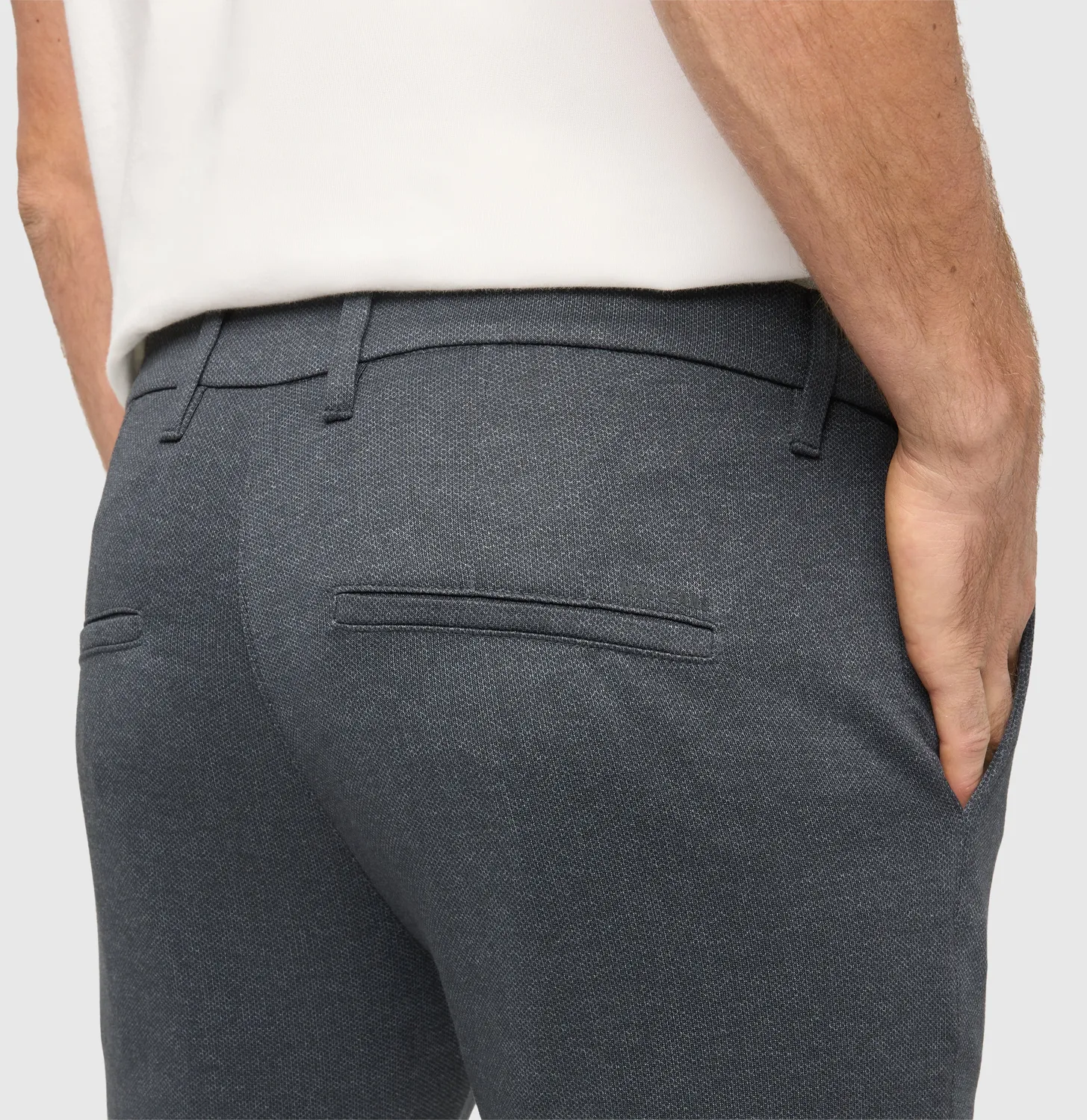 MAC Griffin jerseybukser grå tapered