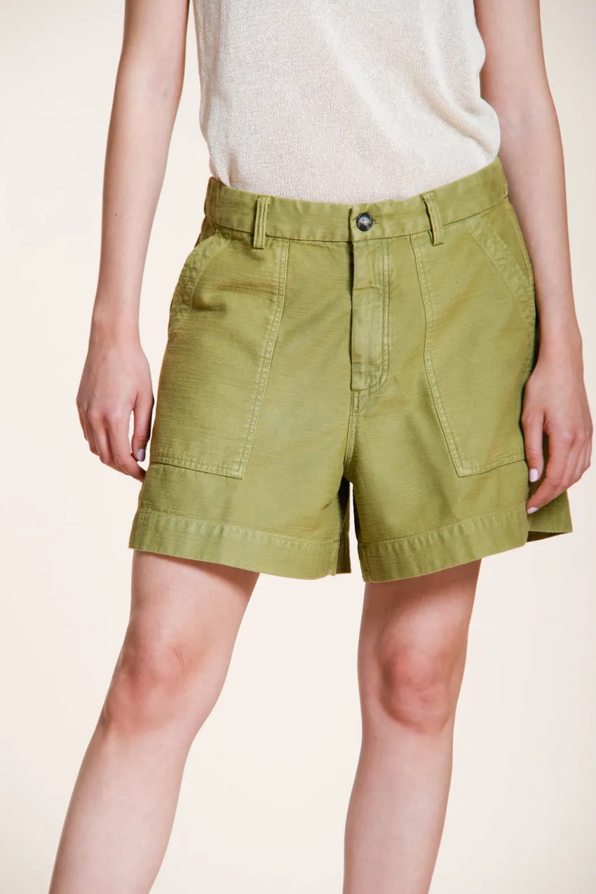 Mason's Dallas cargo shorts syregrøn relaxed dame