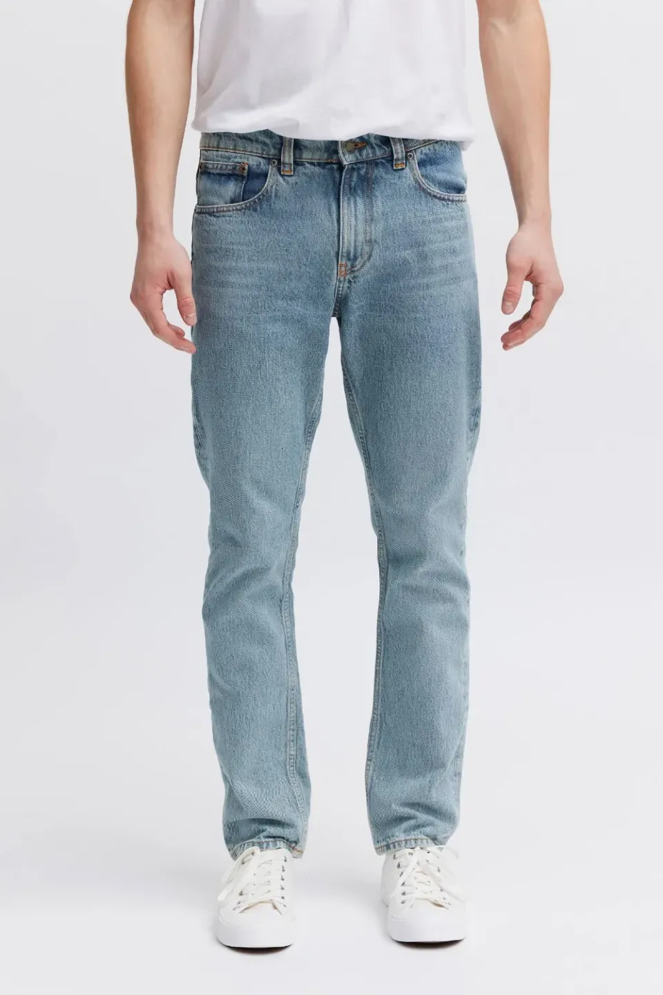 Organsk Element Arctic Classic jeans lyseblå straight
