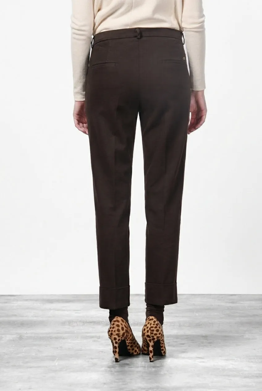 Mason's New York Carrot chino brun satin carrot