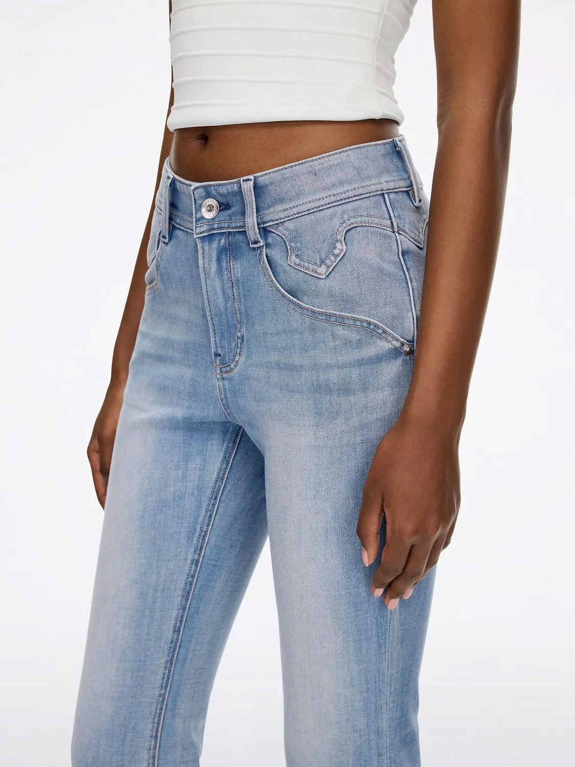 Miss Sixty Bella 6M3JJ2430GF37 flare jeans mellemblå