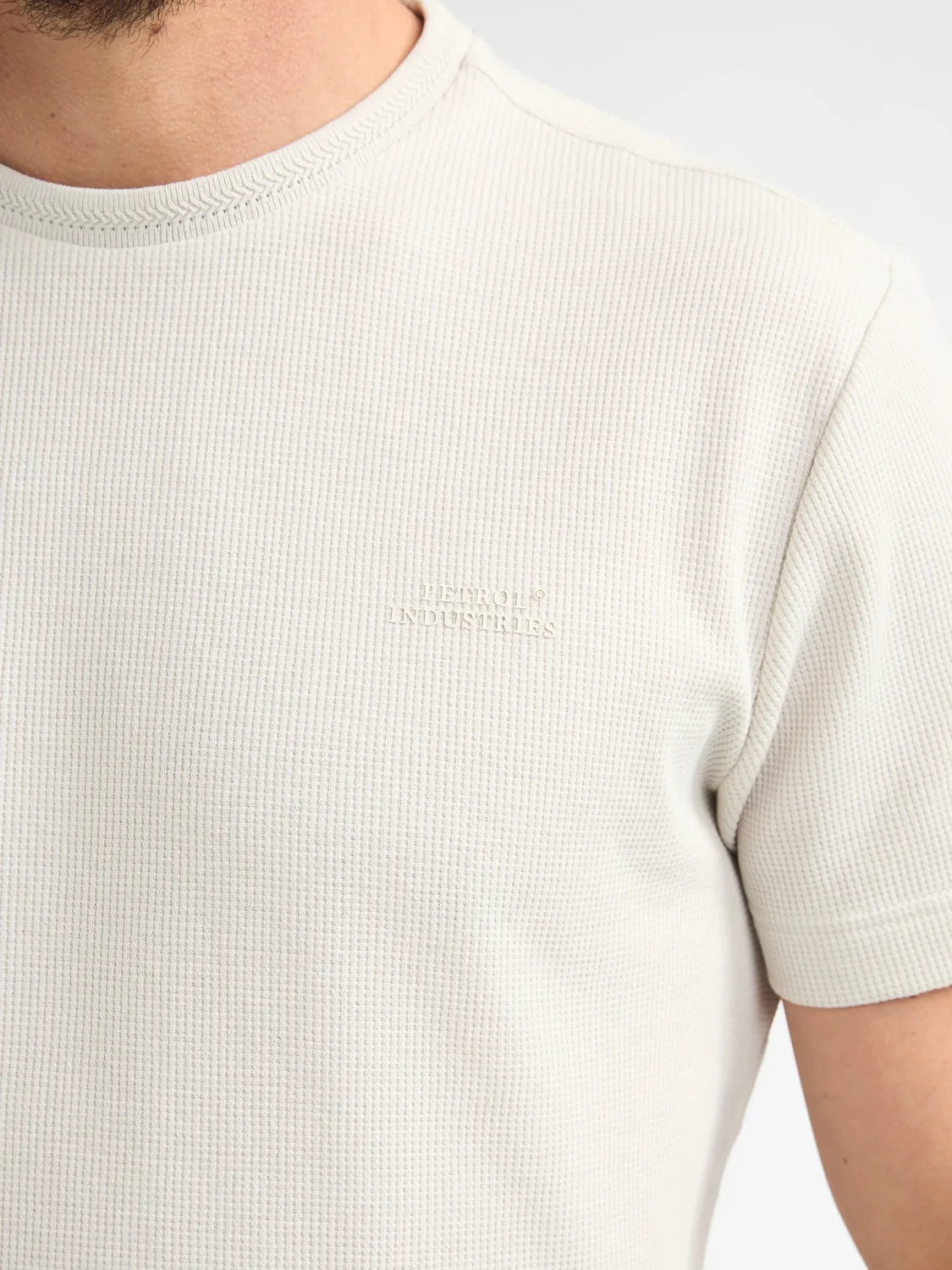 Petrol Industries Pedregal jersey T-shirt struktur