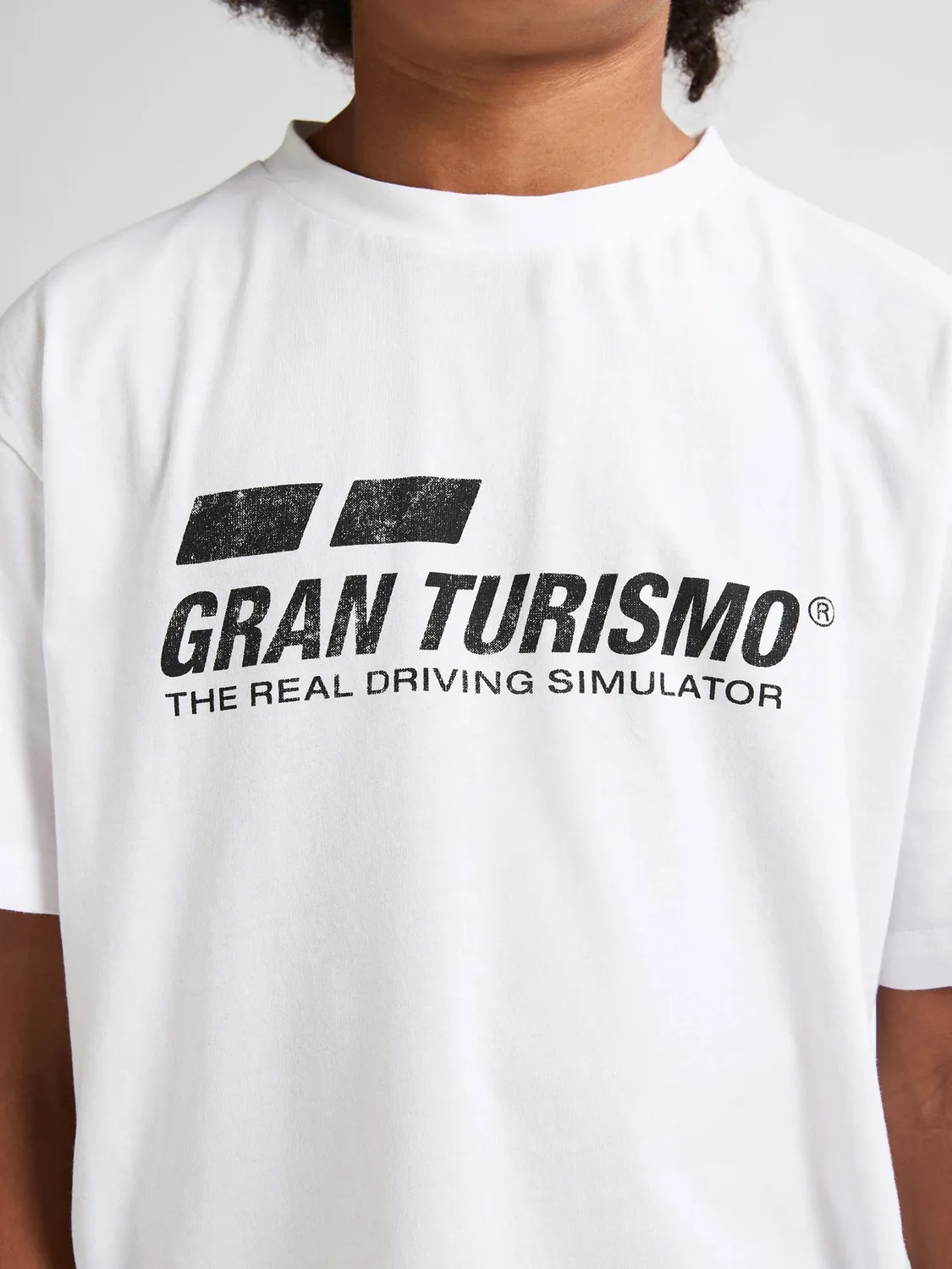 Petrol Industries Gran Turismo Pit Stop t-shirt hvid bomuld