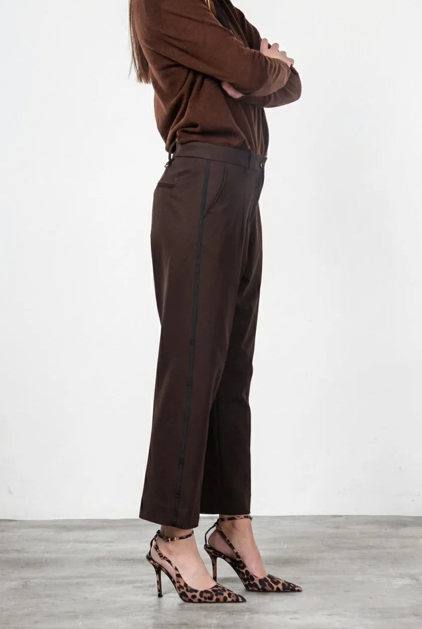 Mason's New York chino dame lysebrun carrot fit