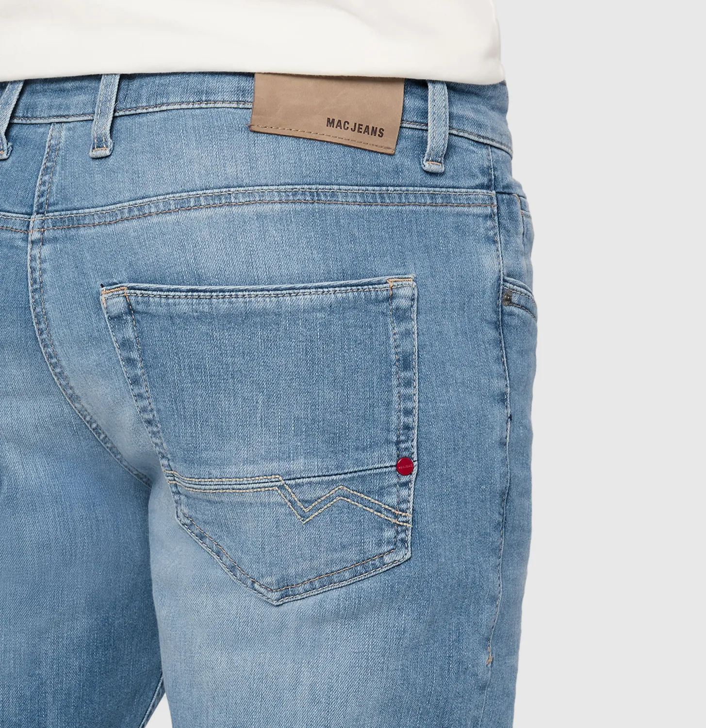 MAC Arne Pipe jeans lyseblå modern fit