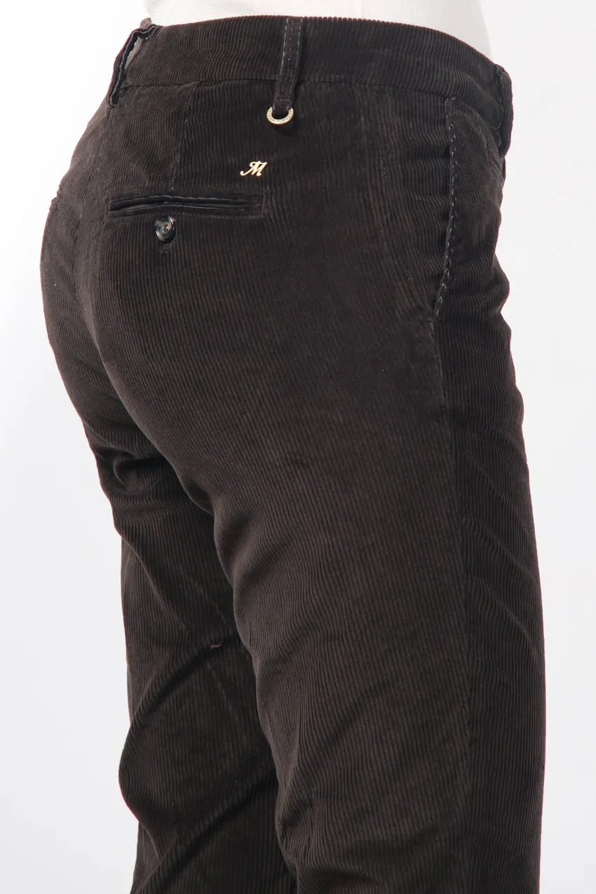 Mason's New York Slim fløjl bukser brun slim cord