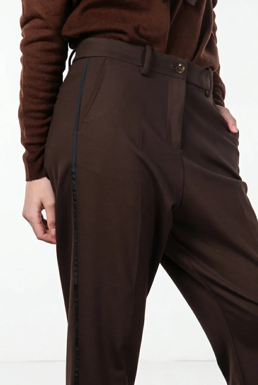 Mason's New York chino dame lysebrun carrot fit