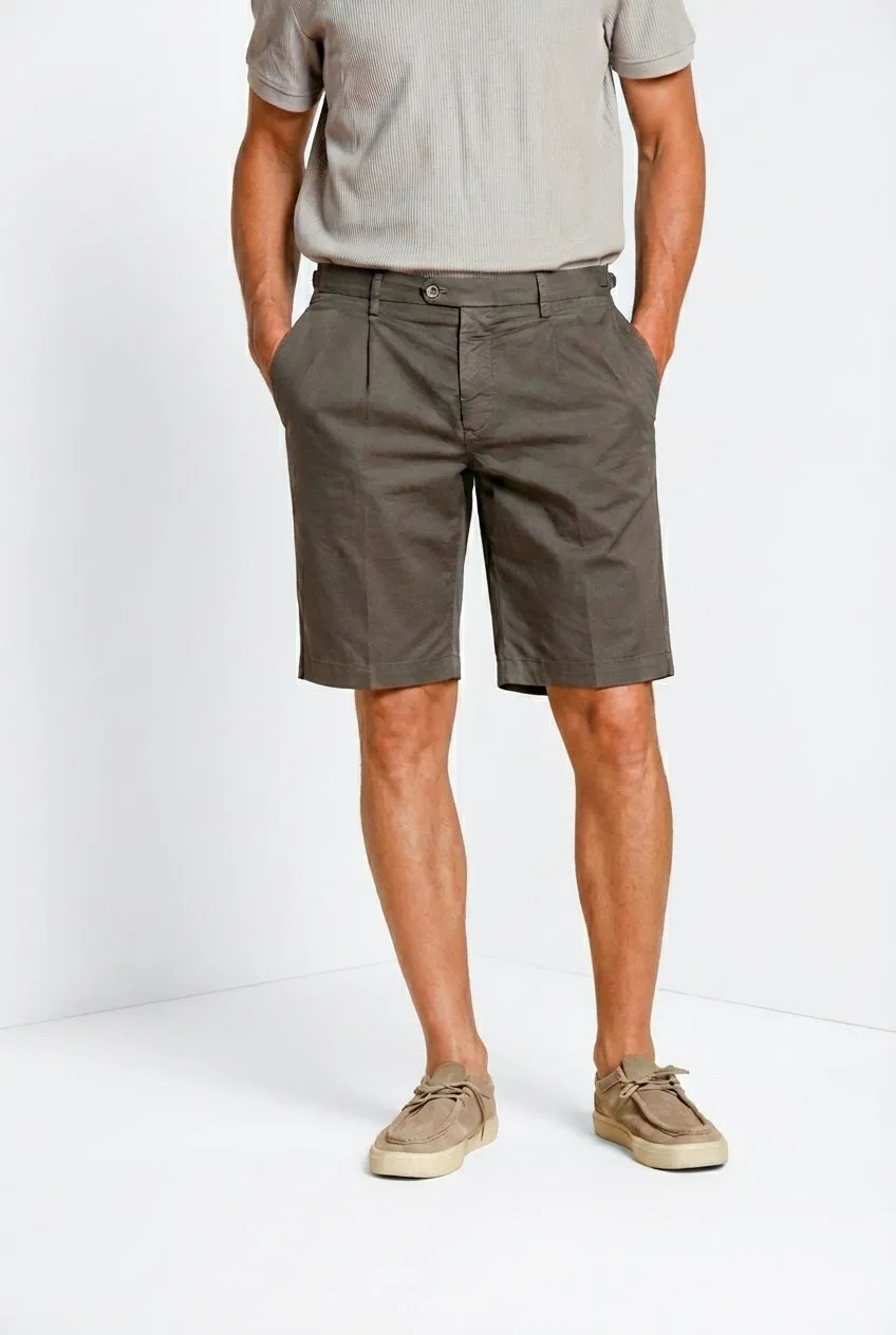 Mason's New York 2 Pinces chino shorts mørkegrå regular