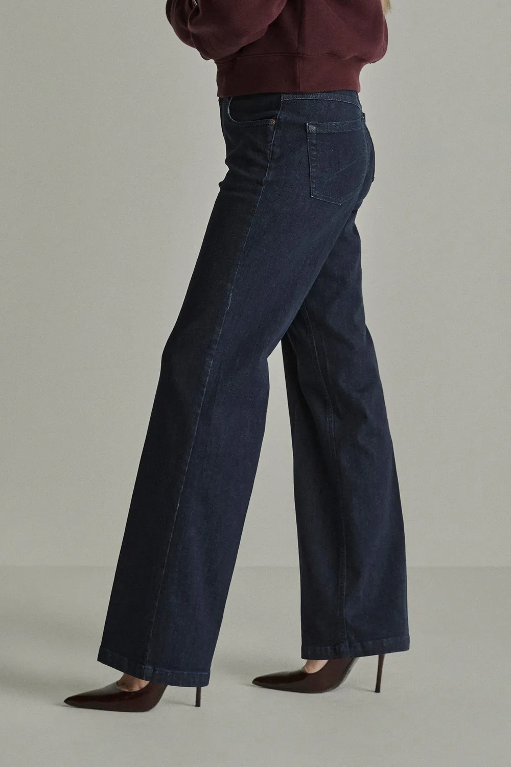 Para Mi Eve jeans Pure Indigo wide høj talje