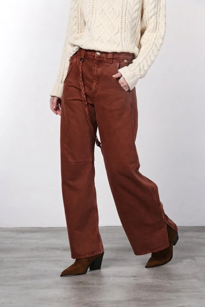 Mason's Violette chino bukser ballon teglrød