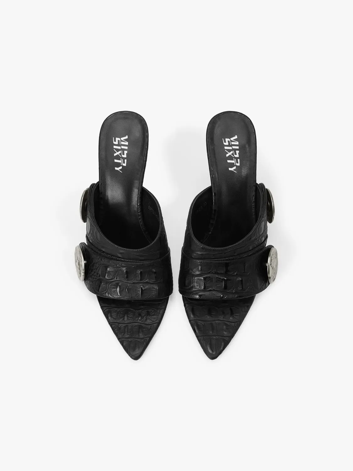 Miss Sixty Black Label stiletter sorte spids tå