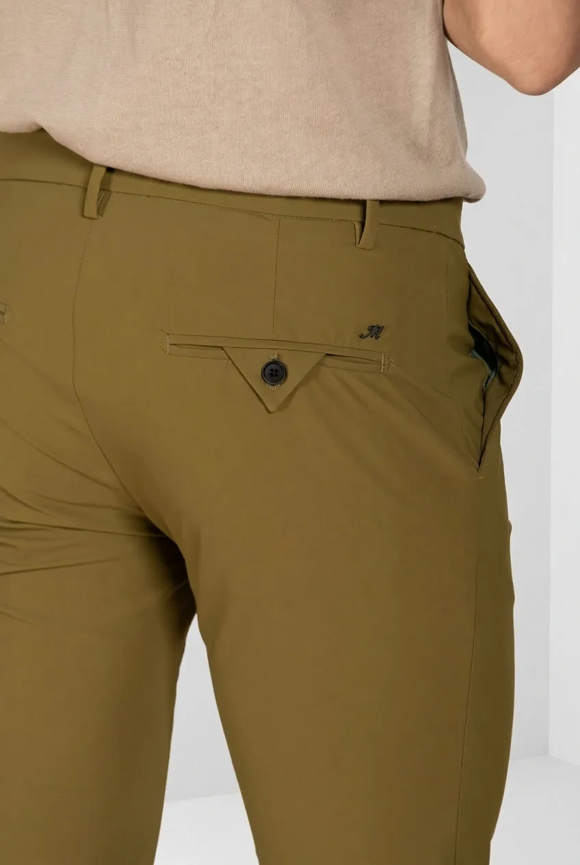 Mason's Milano Dynamic chinojogger grøn stretch