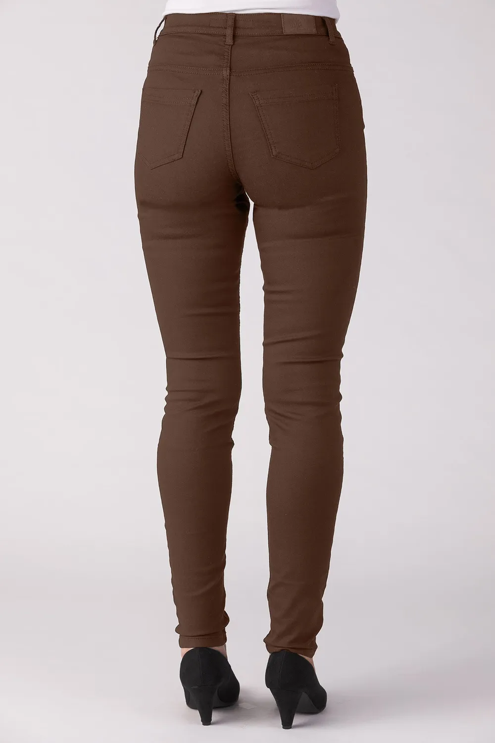 Merrytime Emma Super Slim jeans chocolate torte brun