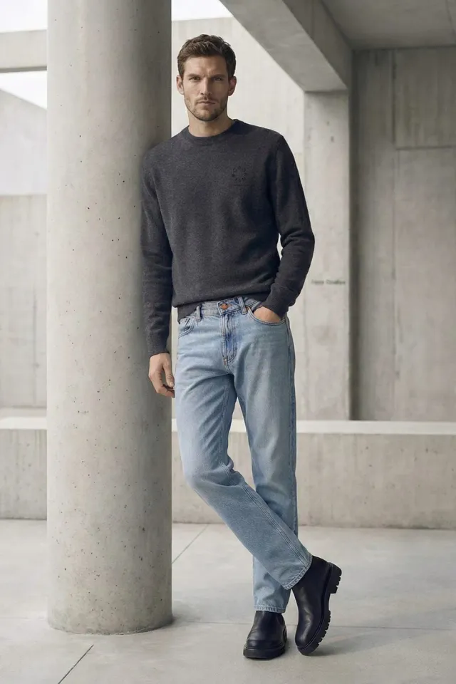 Organsk Element Classic jeans regulær økologisk denim