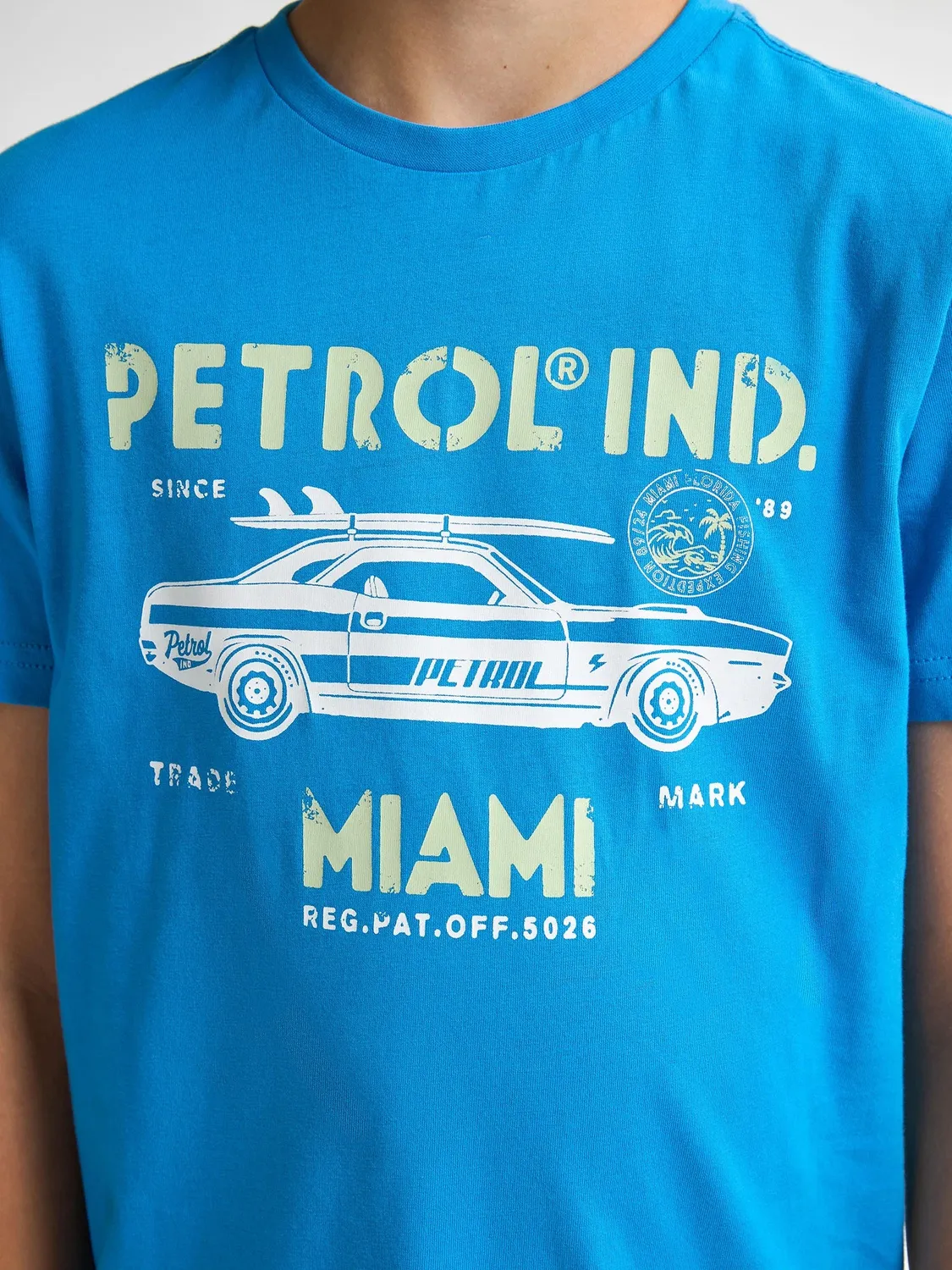 Petrol Industries Basic Peacock t-shirt 2-pak bomuld
