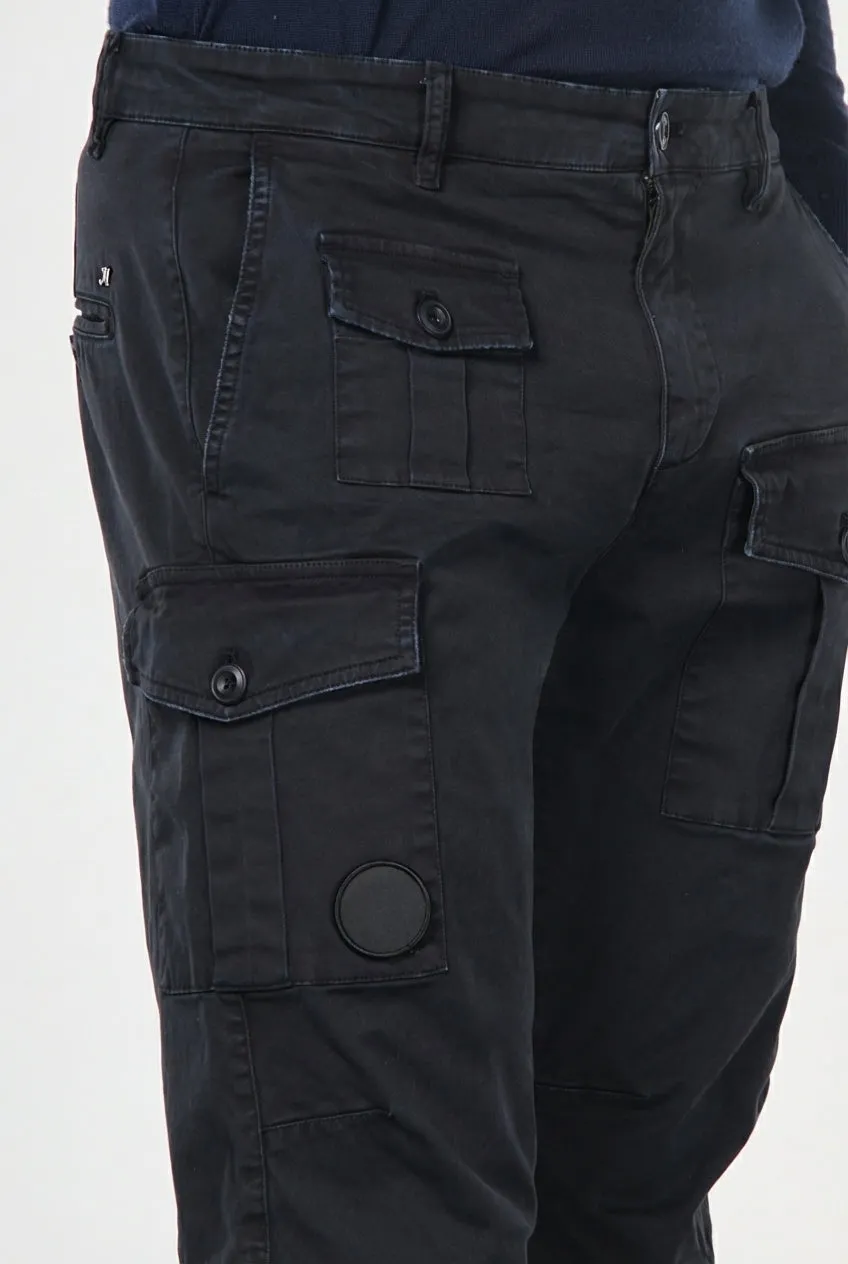 Mason's George Coolpocket cargobukser carrot natblå