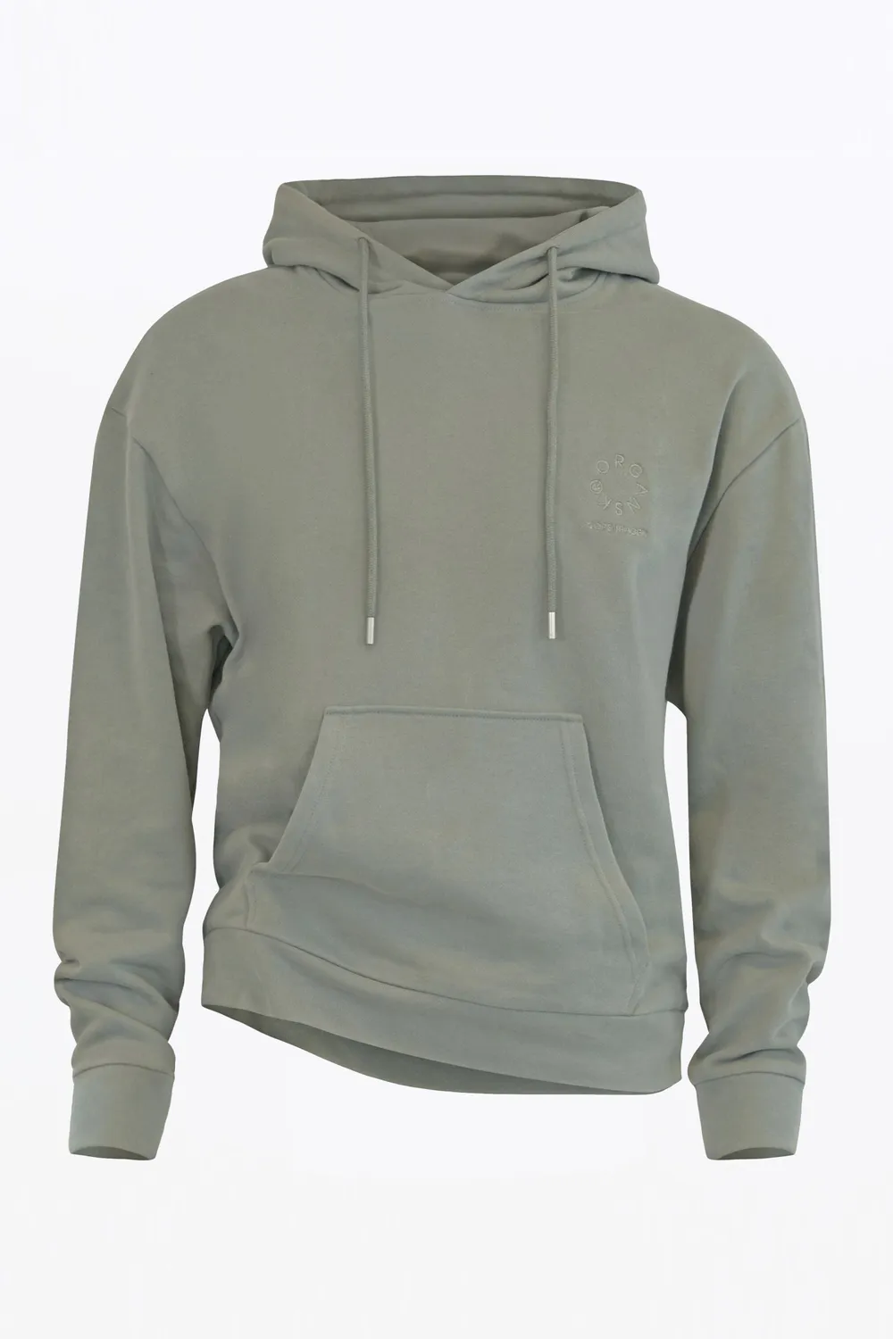 Organsk The Classic Organic hoodie pastelgrøn økologisk