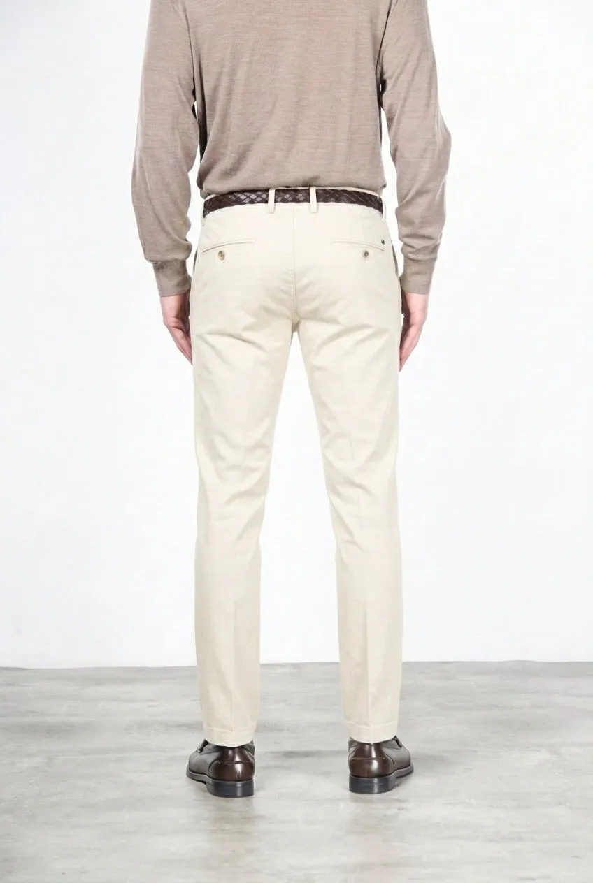 Mason's New York chino beige stretch regular