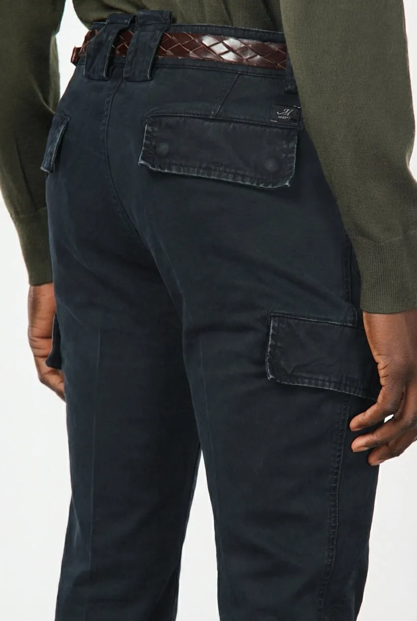 Mason's Bolivia cargobukser antracit regular fit