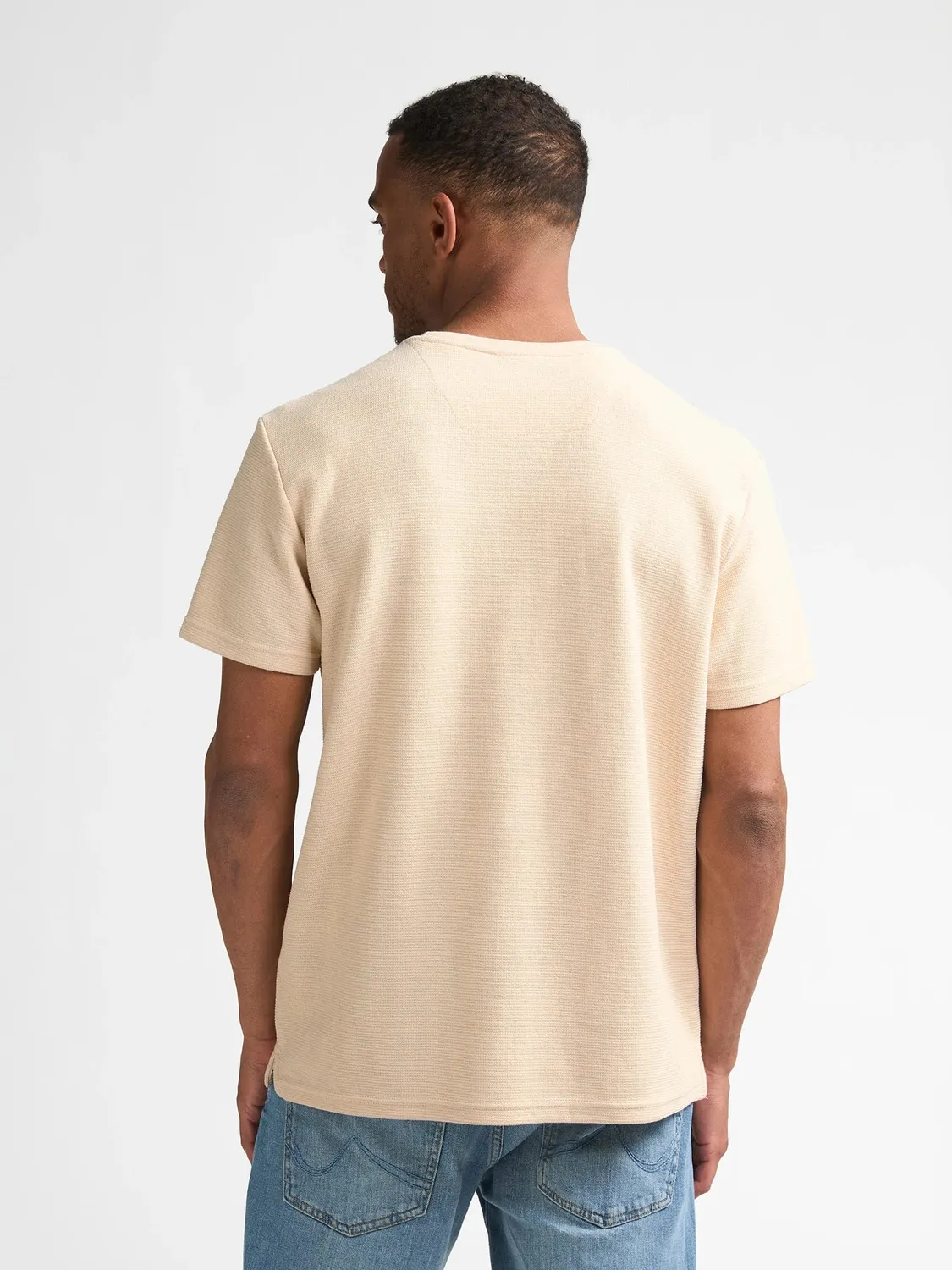 Petrol Industries Owens t-shirt stone white bomuld