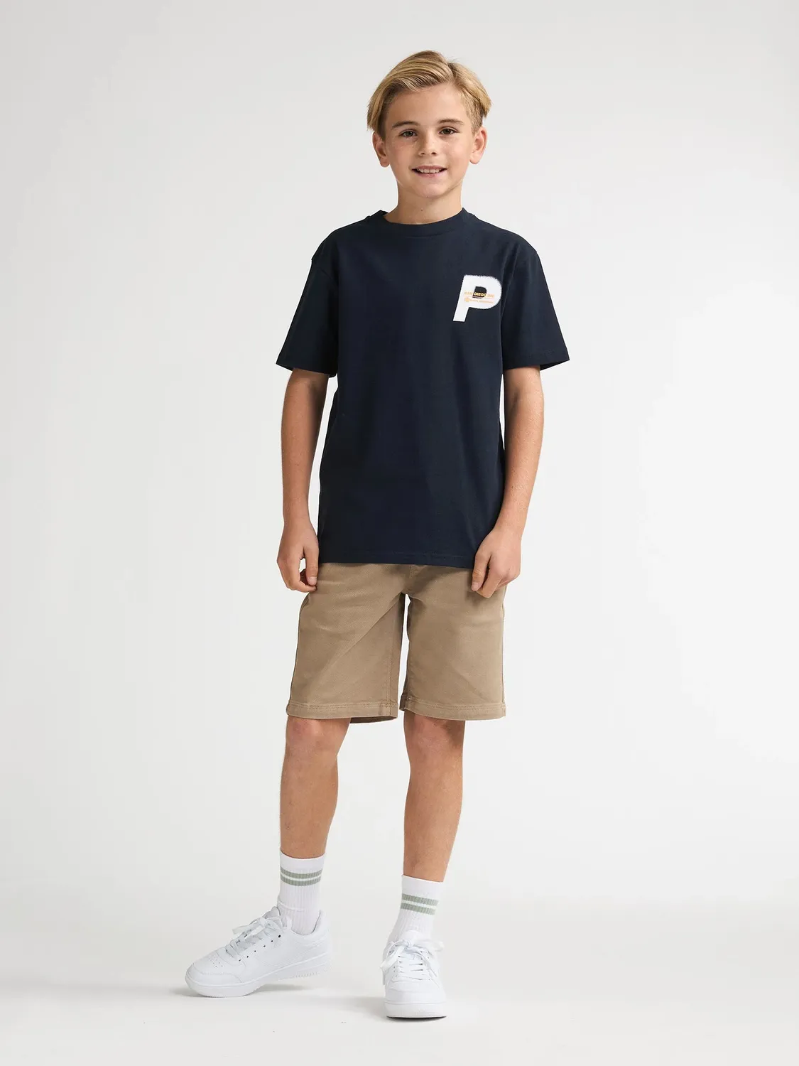 Petrol Industries Bandolera T-shirt drenge navy
