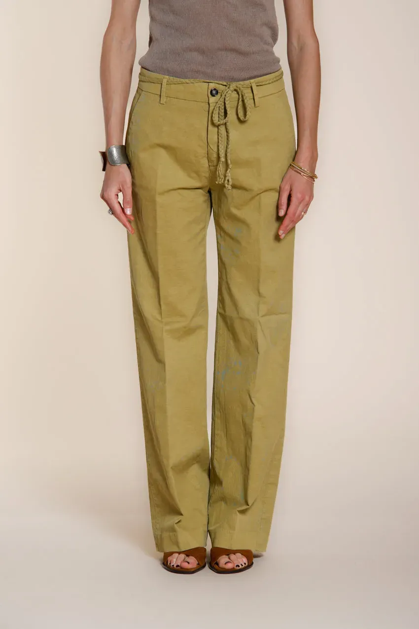 Mason's New York Straight chino syregrøn lyocell