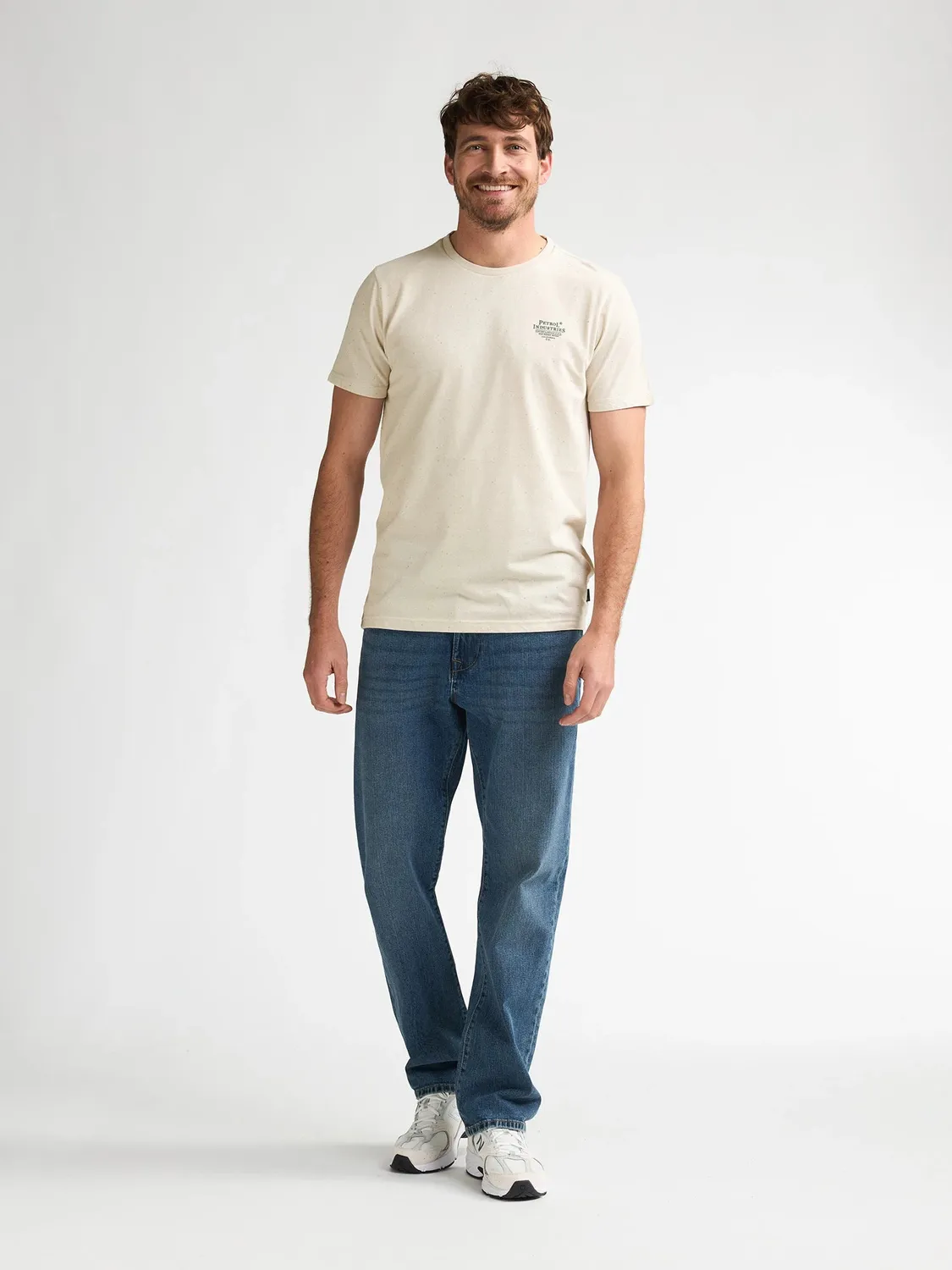 Petrol Industries Cosmos t-shirt normal pasform