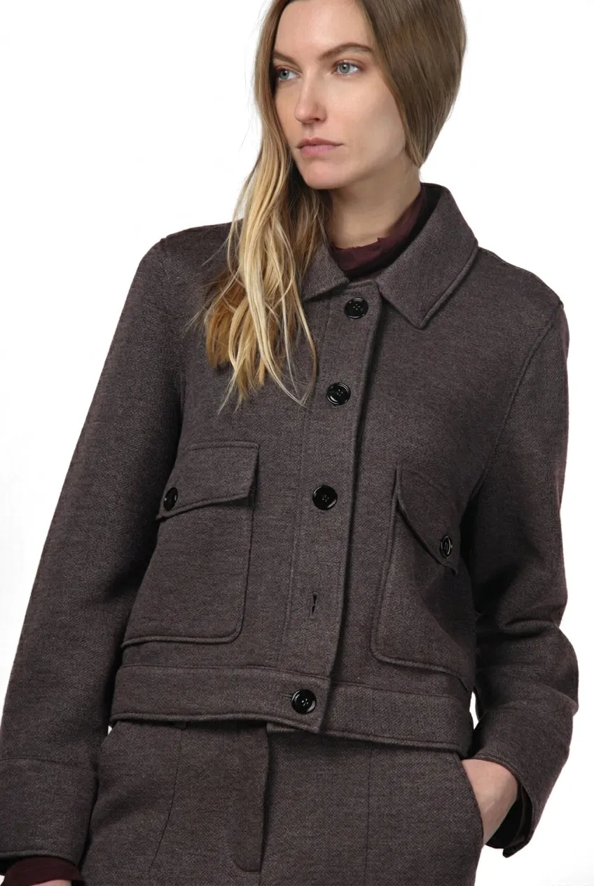 Mason's Odette jakke bordeaux double jersey