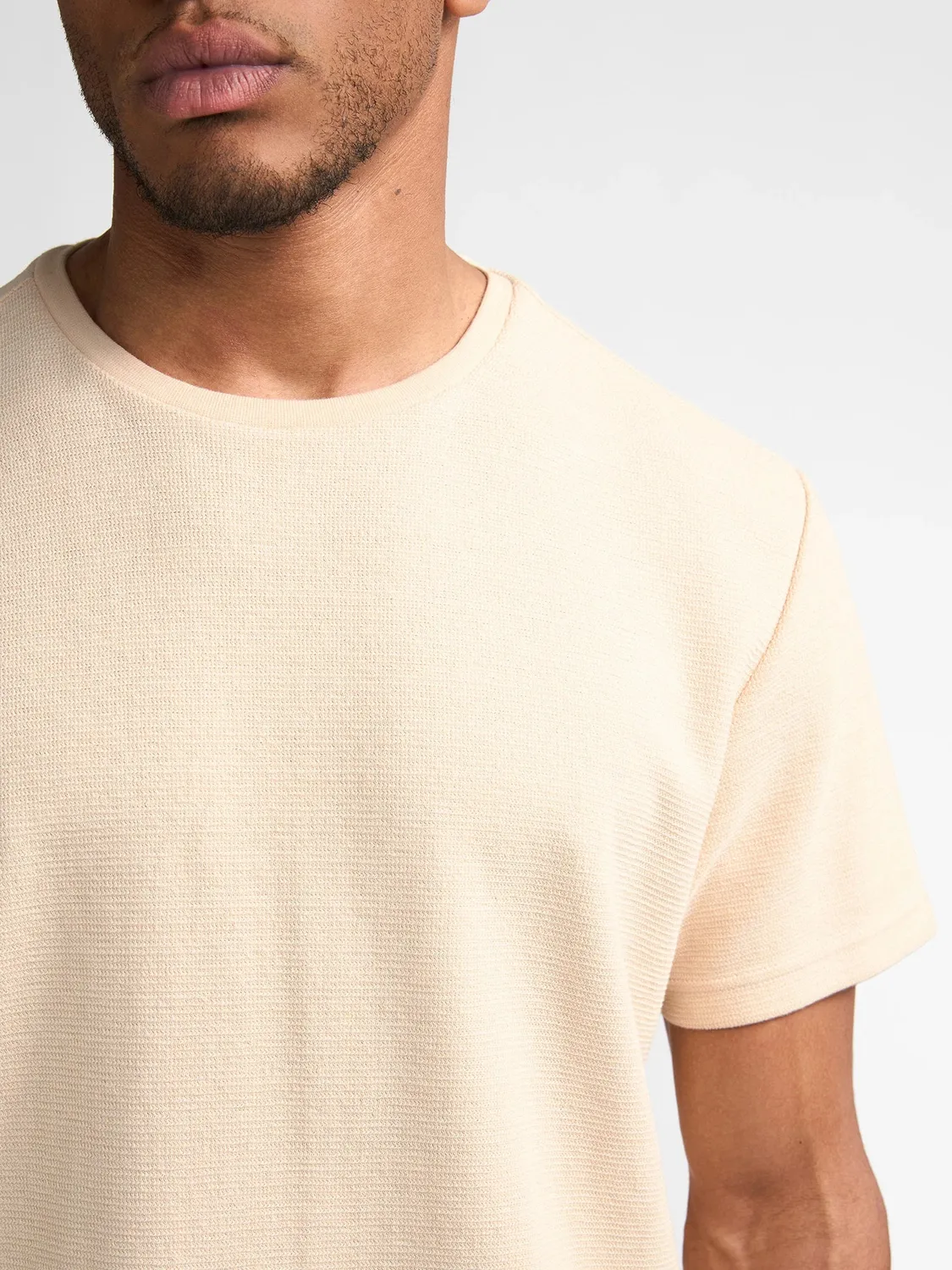 Petrol Industries Owens t-shirt stone white bomuld