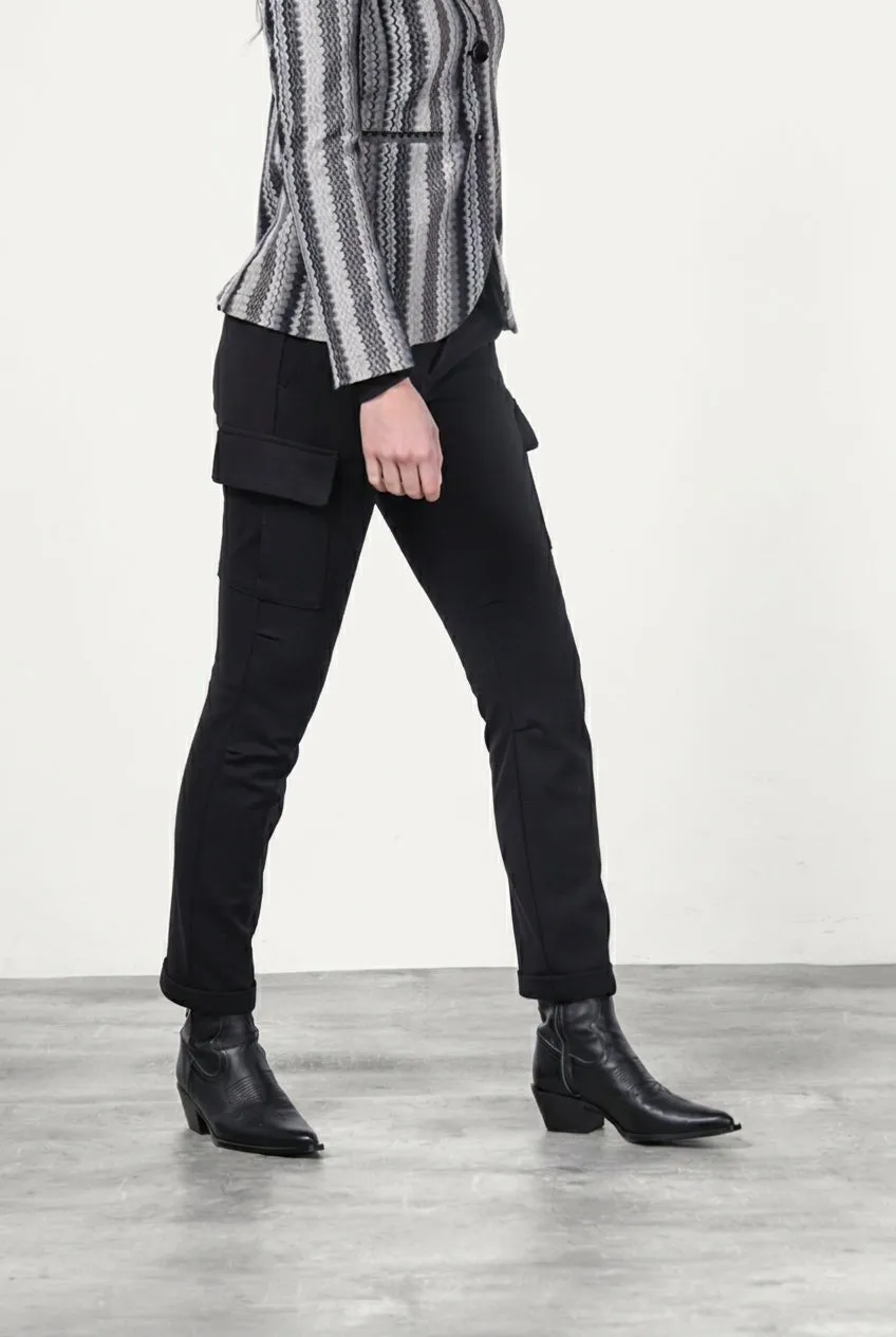 Mason's Chile City cargobukser sort slim fit