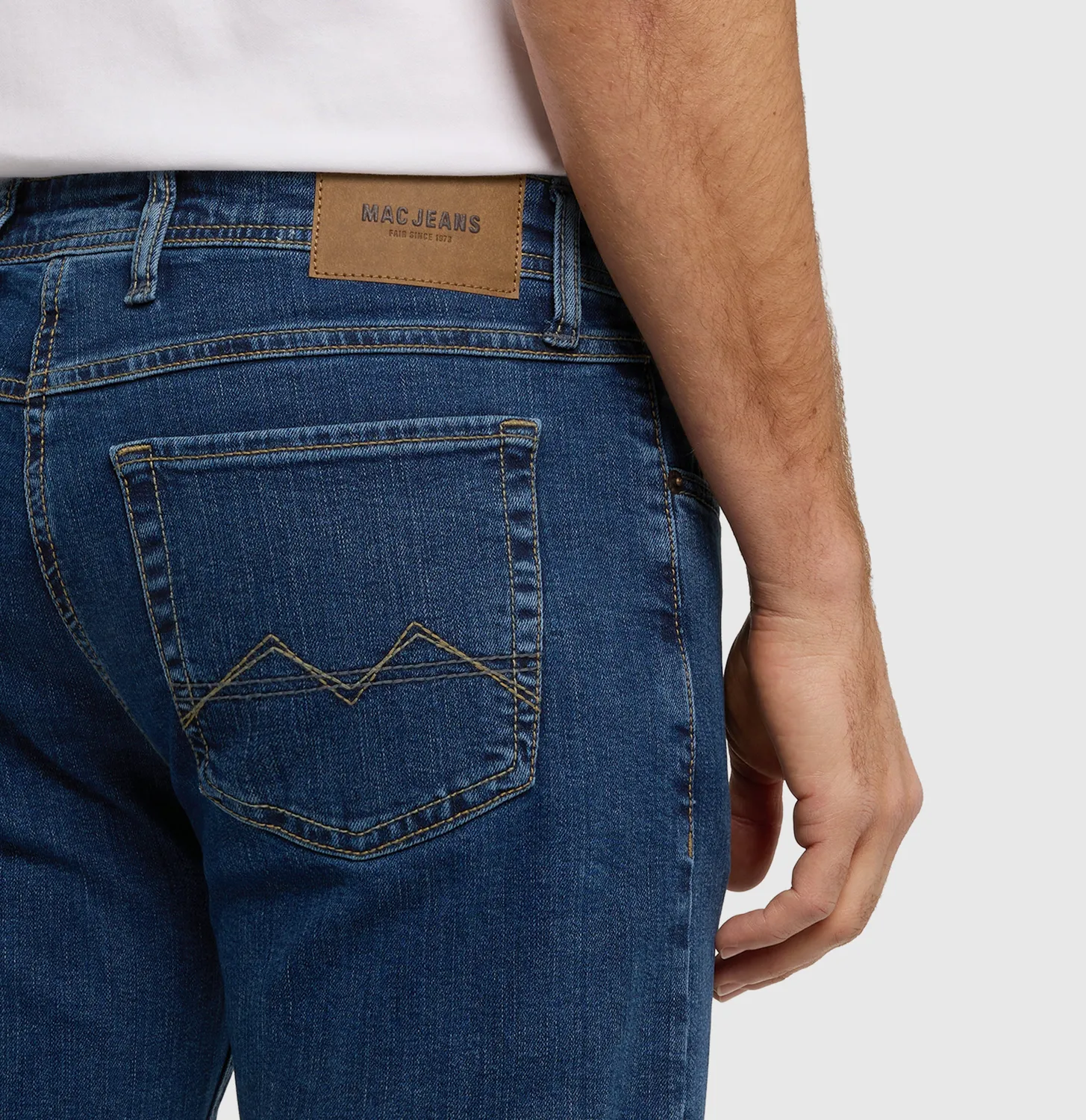 MAC Arne 0501 jeans mellemblå modern fit