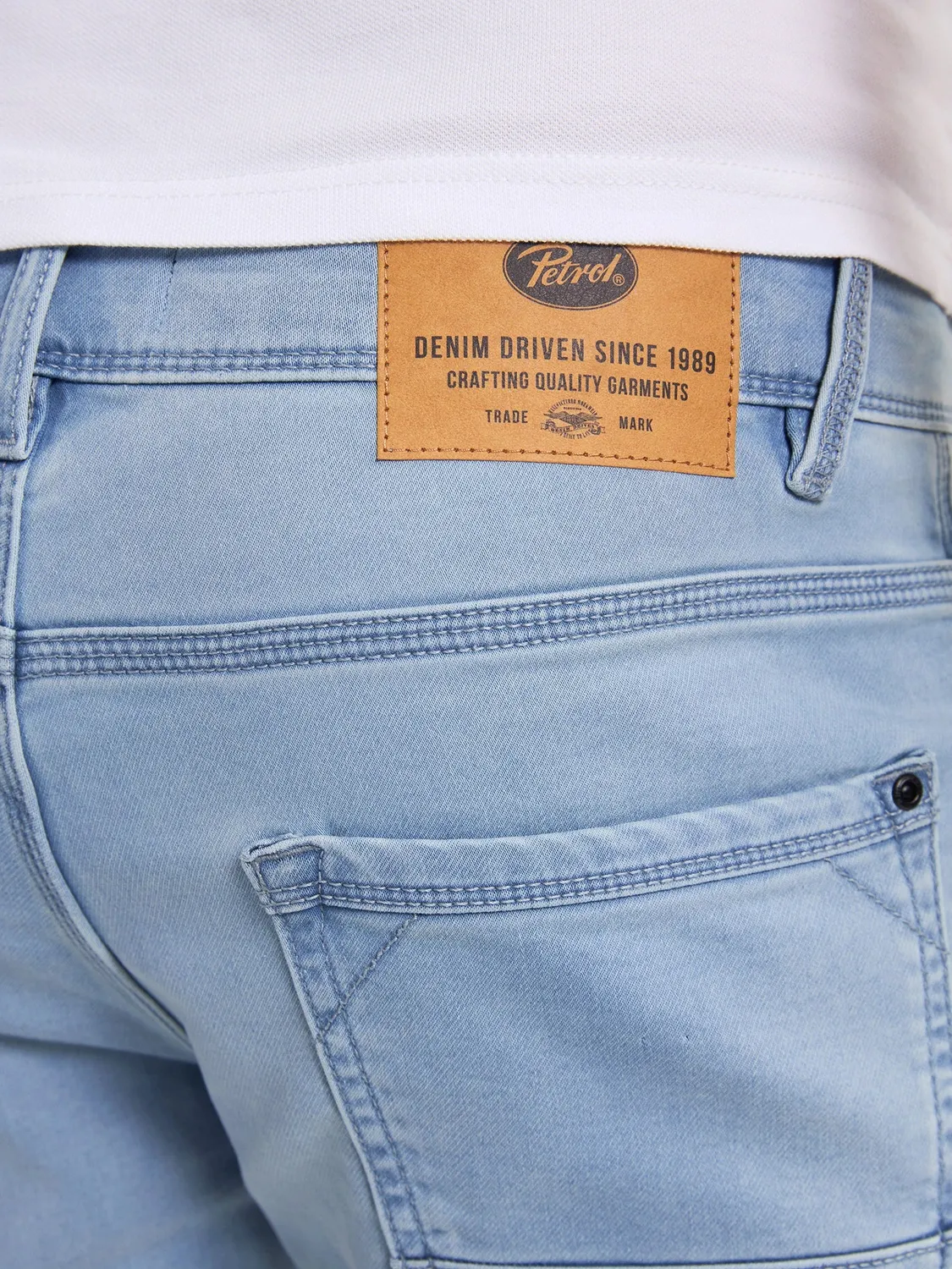 Petrol Industries Jackson Sailfish denimshorts Light Used
