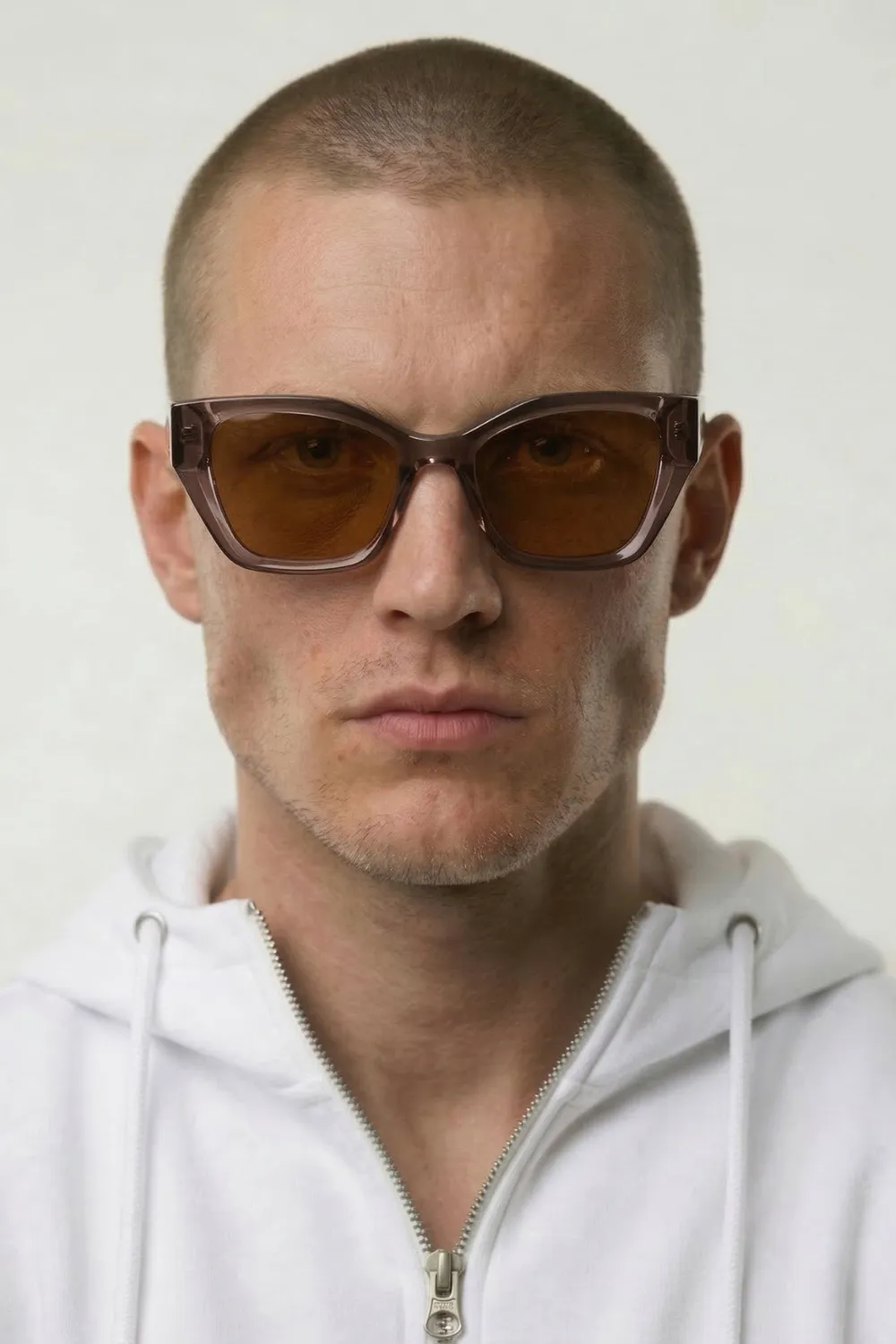 Organsk EYE.11 solbriller brun polariseret cat-eye